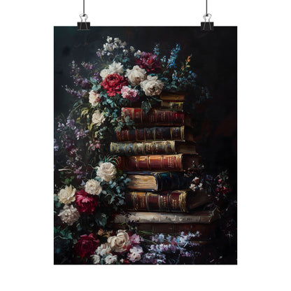 Stack of Books Art Print