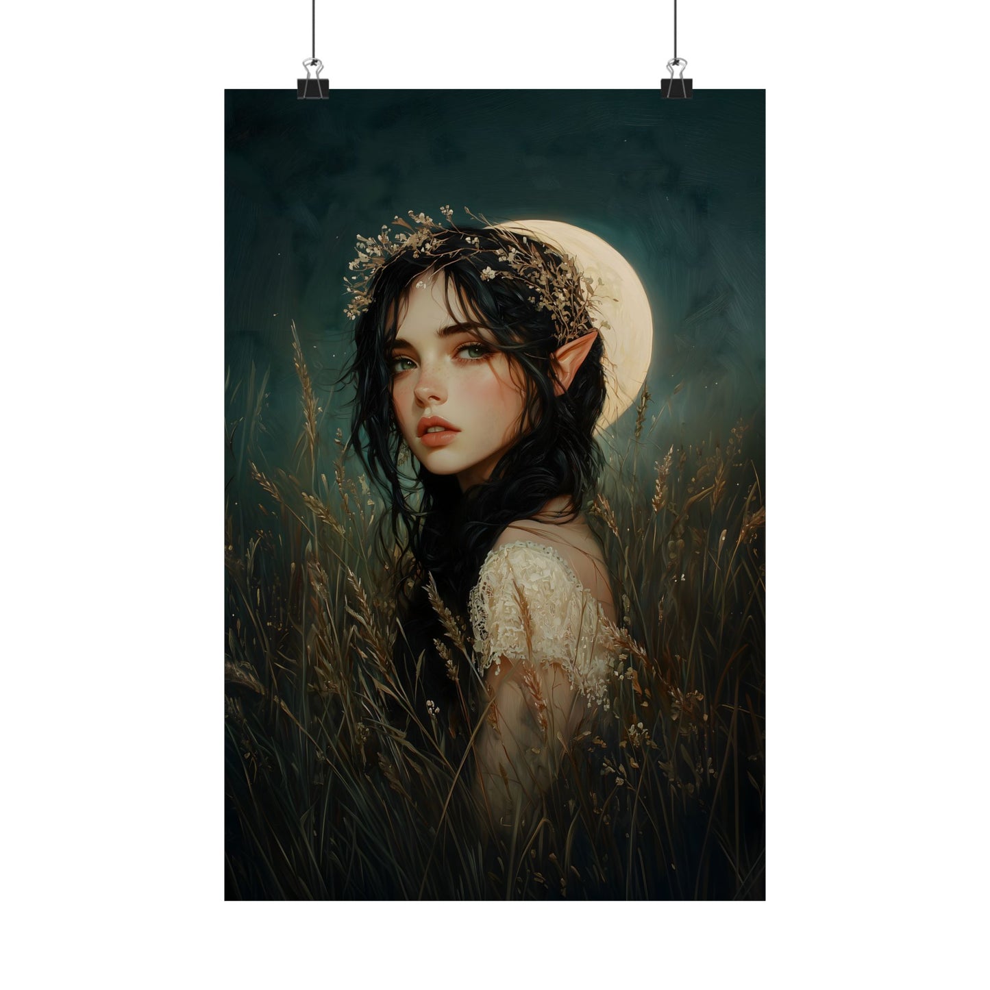 Elven Moon Art Print