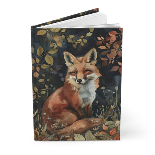 Fox Hardcover Notebook