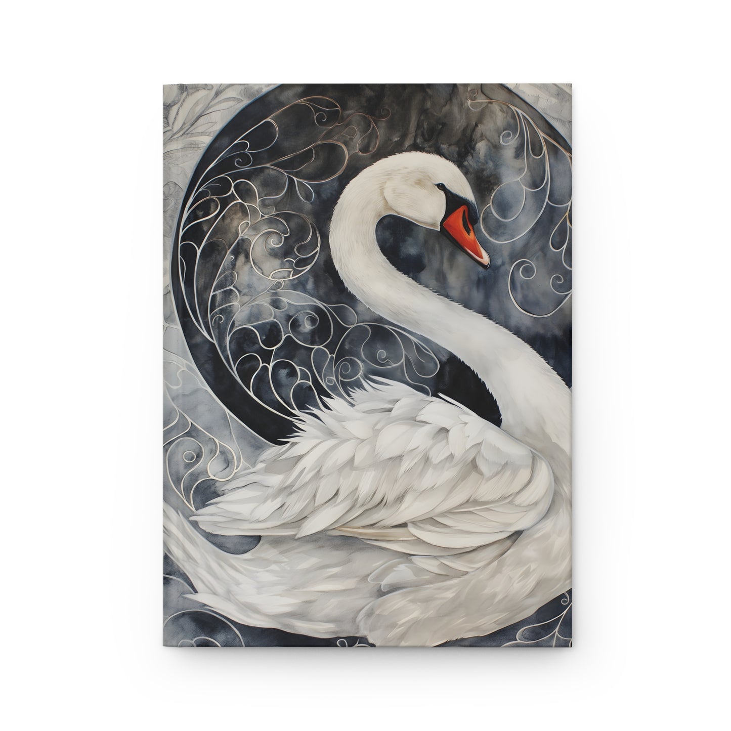 Swan Hardcover Notebook