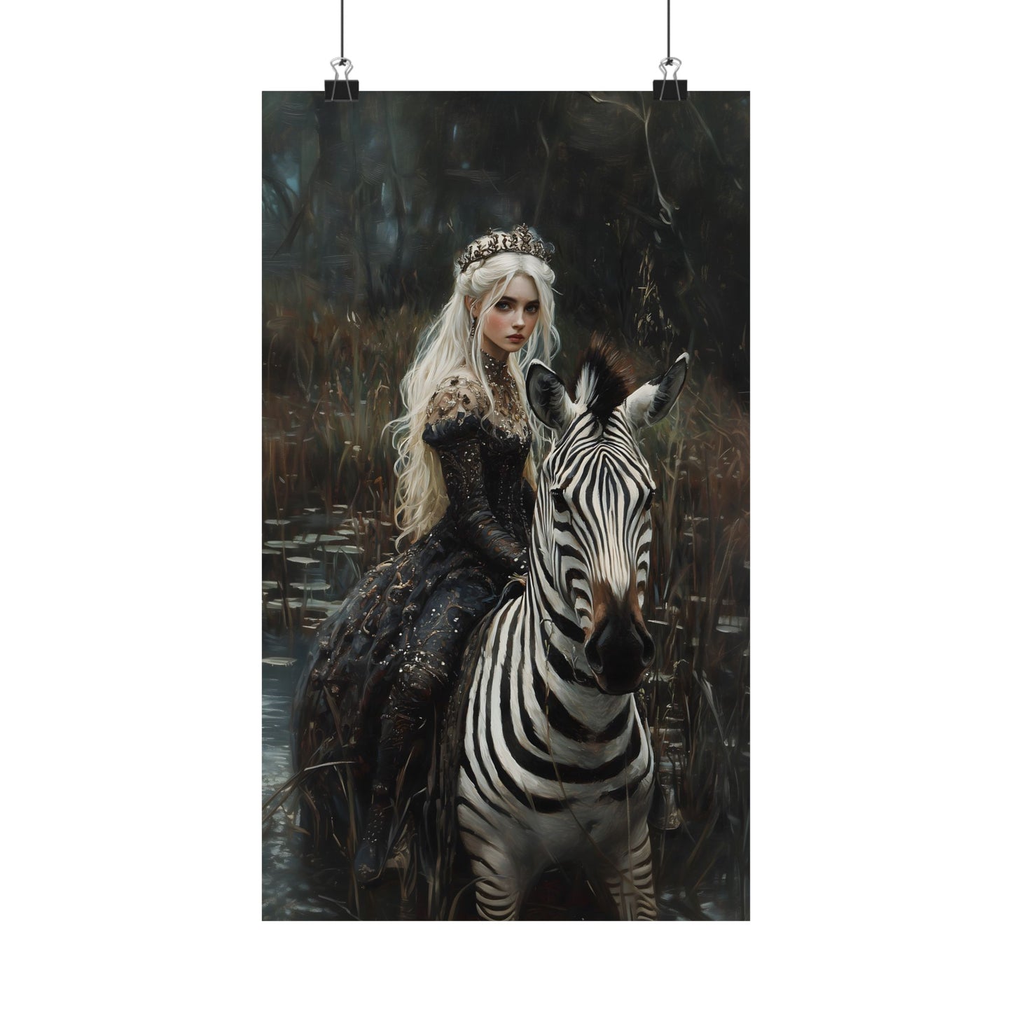 Zebra Art Print