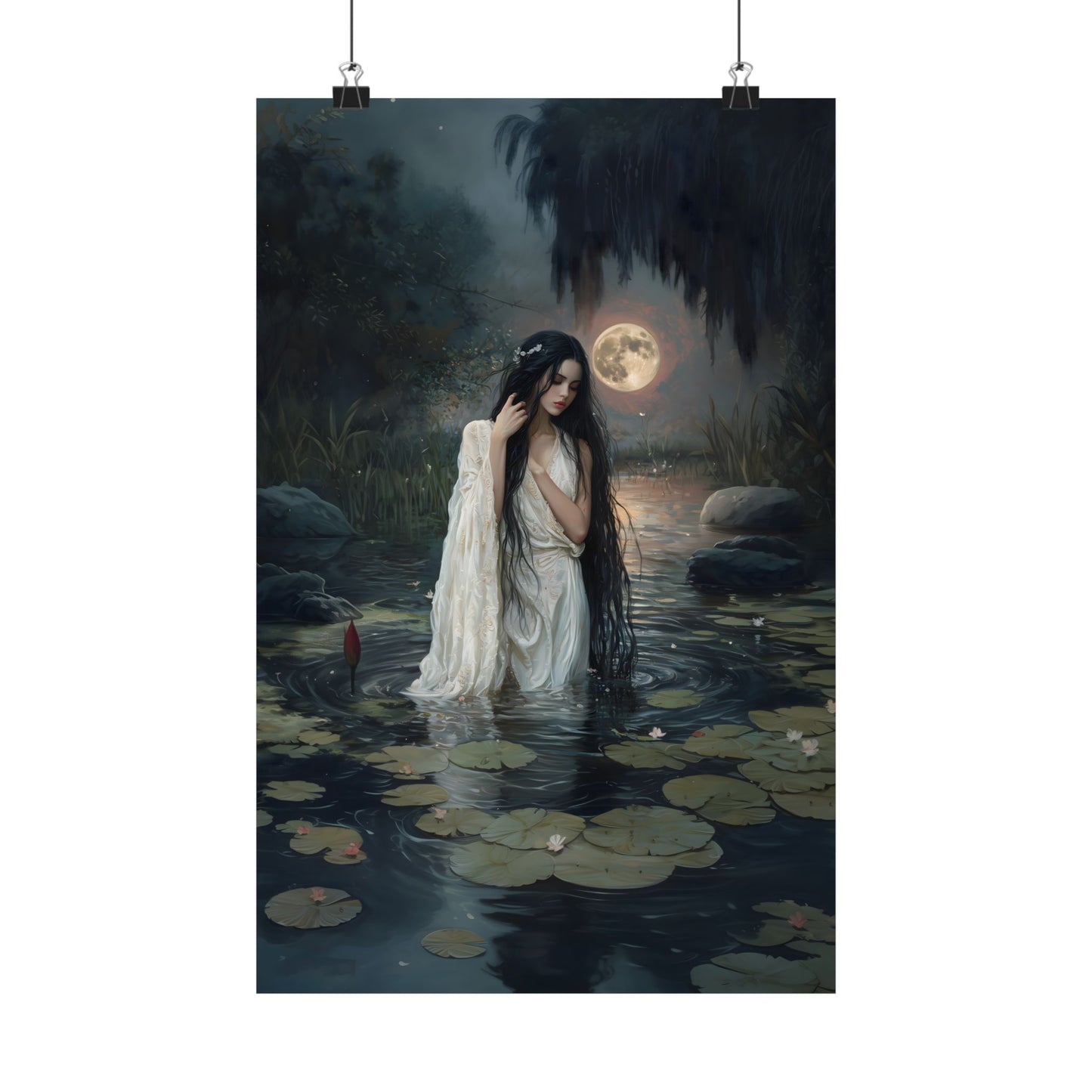 Mystery Lake Art Print