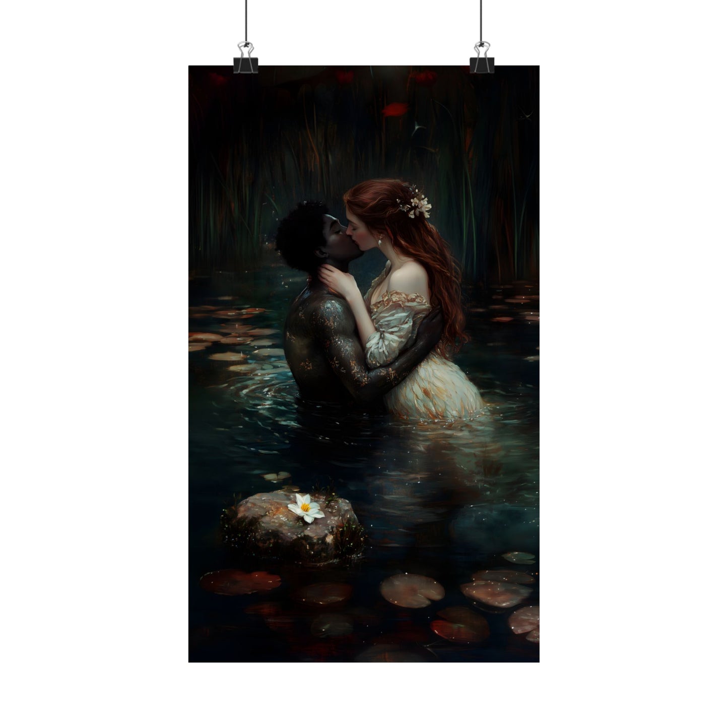 Lovers Art Print