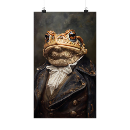 Elegant Toad Art Print