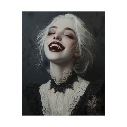 Vampire Beauty Art Print