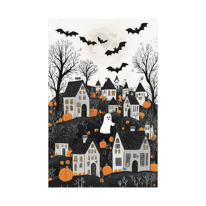 Halloween Town Art Print