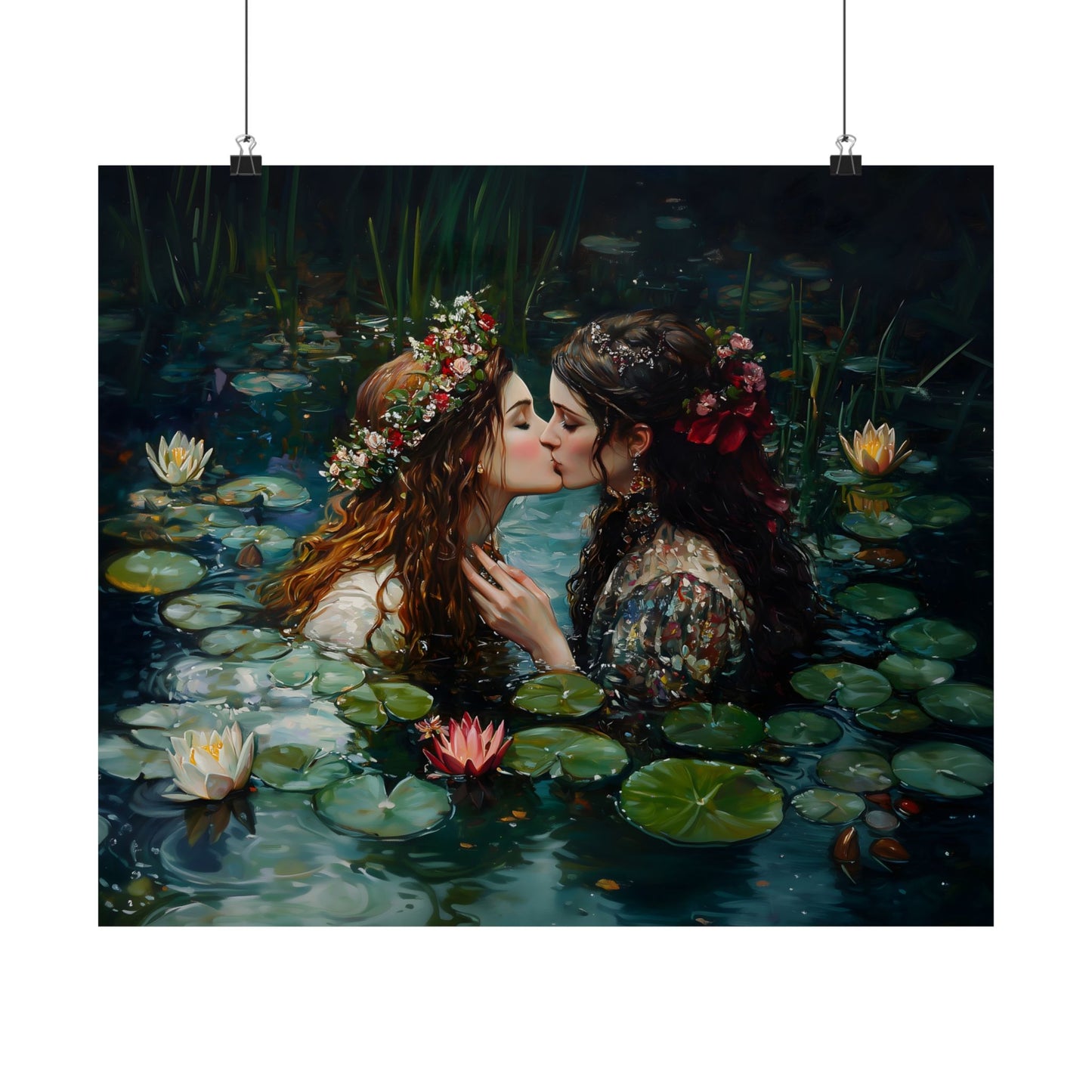 Ophelia in Love Art Print