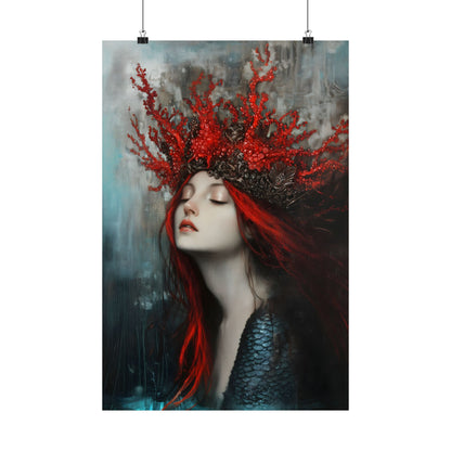 Coral Crown Art Print