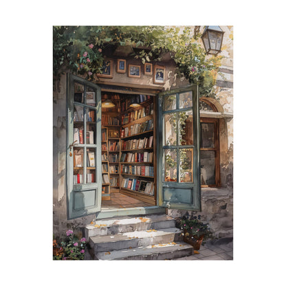 Book Shop Art Print