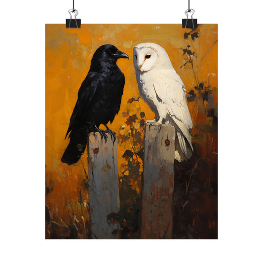 Raven and Owl