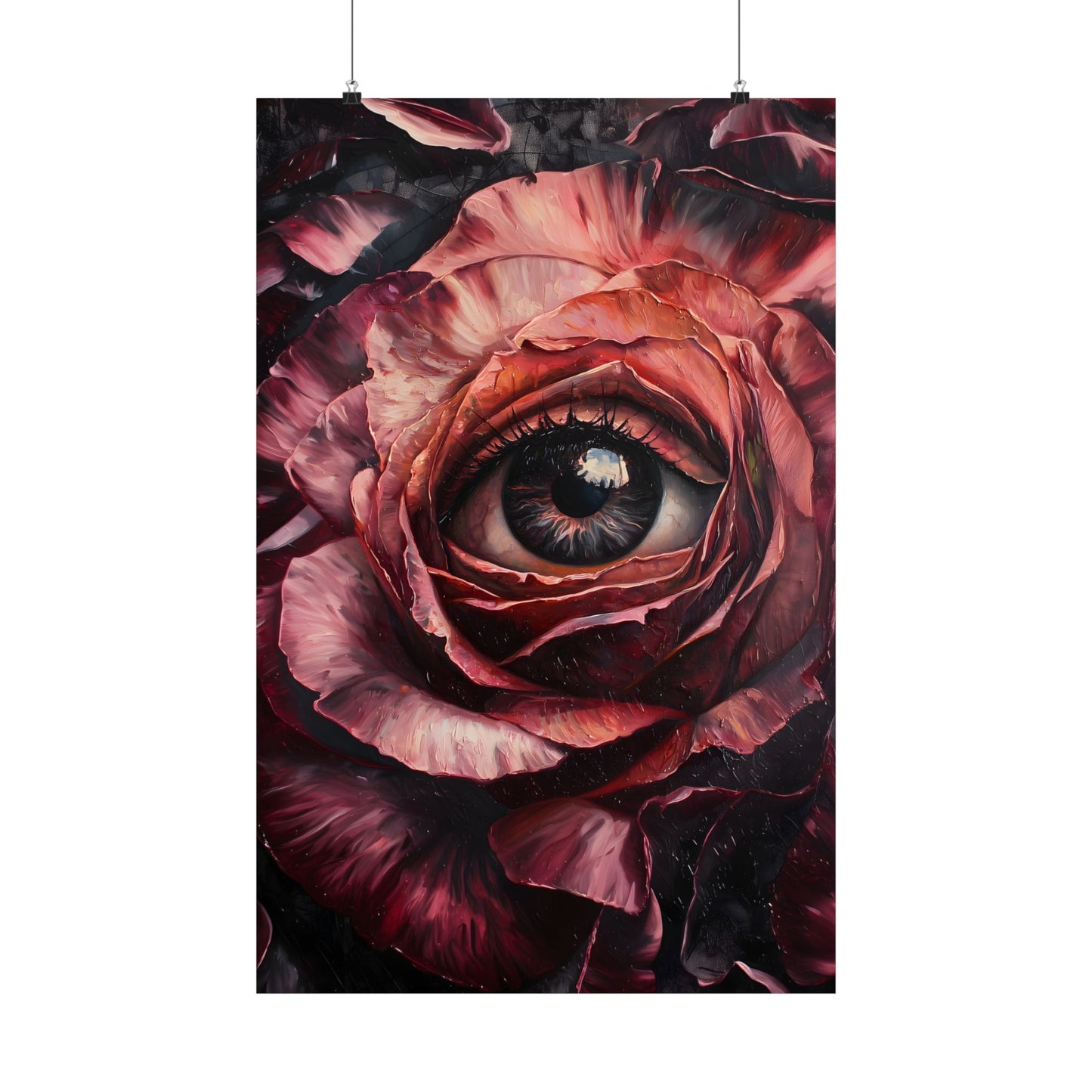 Floral Eye Art Print