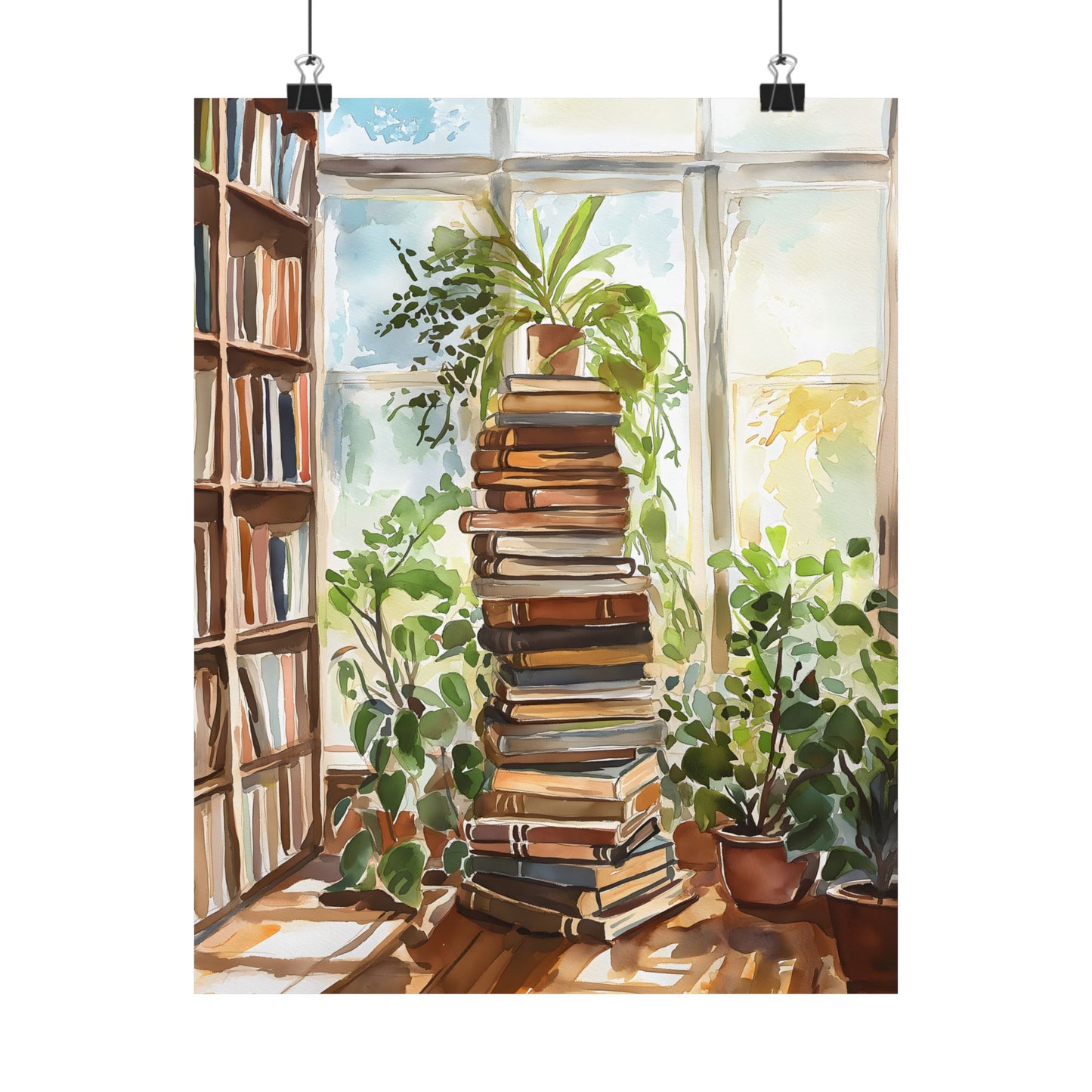 Books Art Print