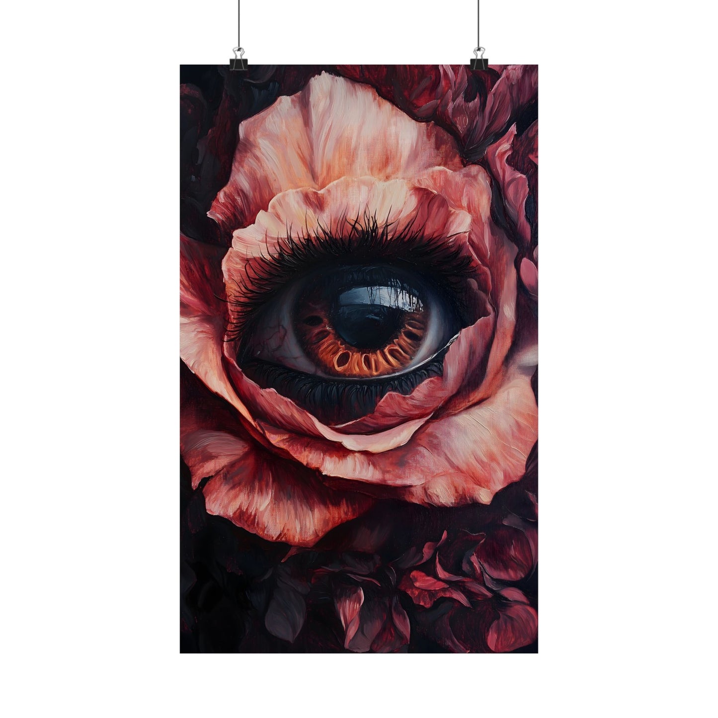 Floral Eye Art Print