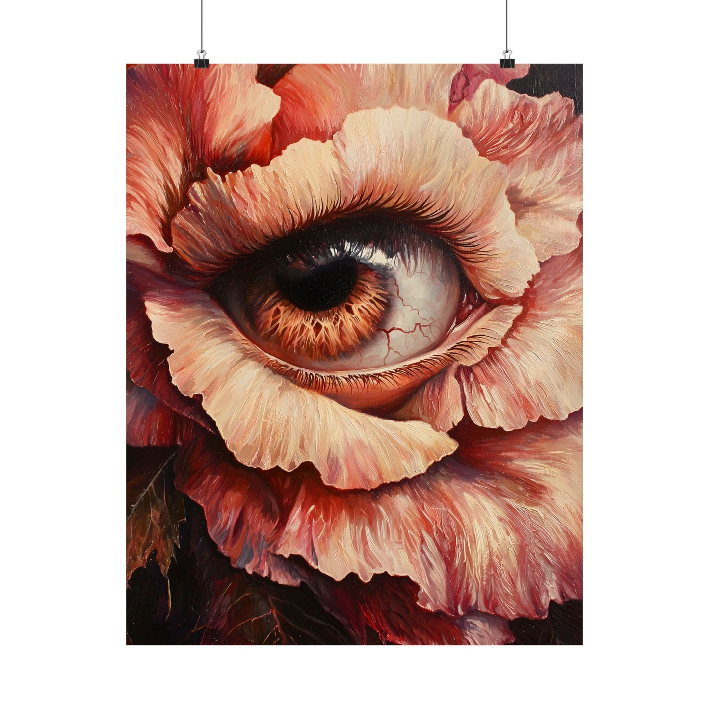 Floral Eye Art Print