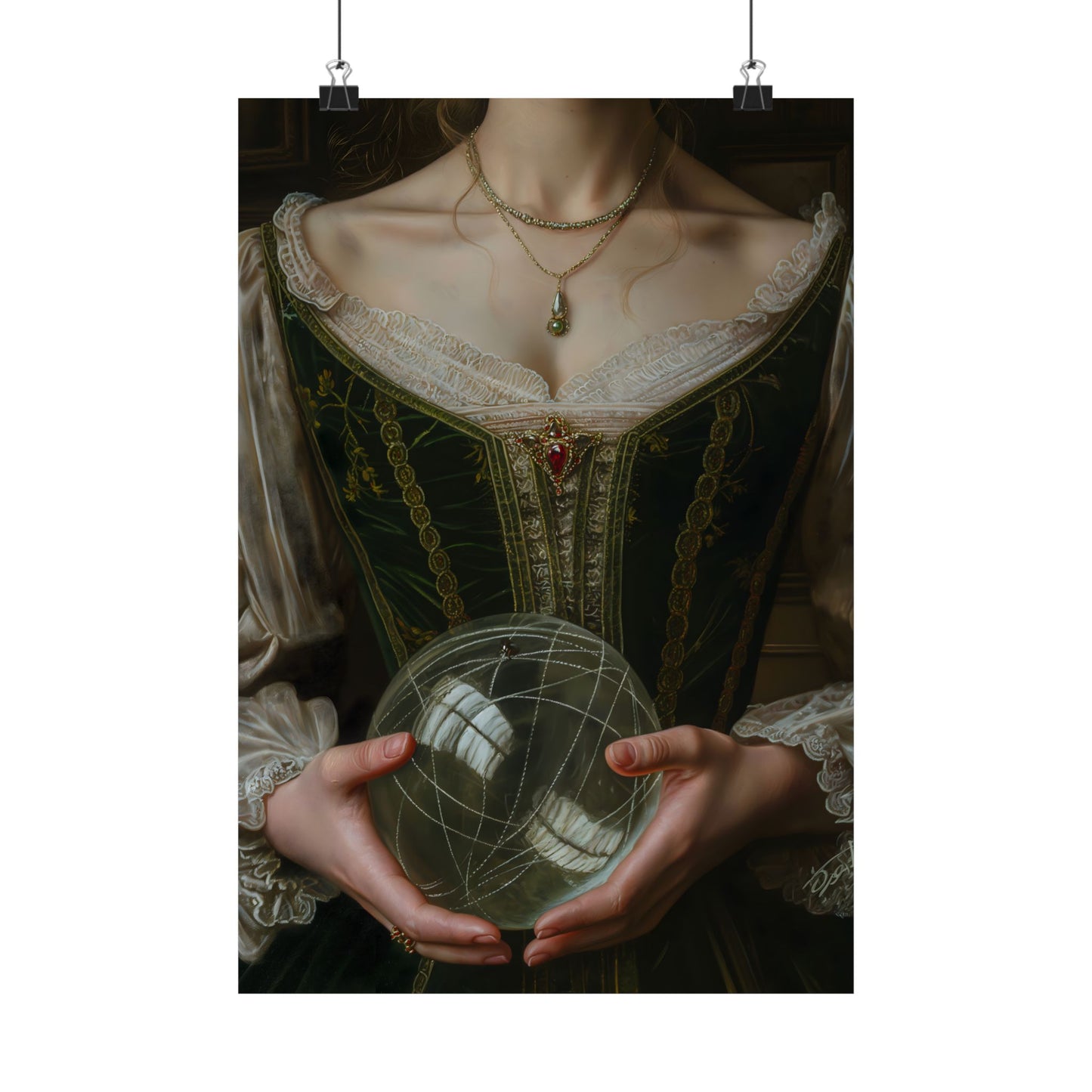 Glass Ball Art Print