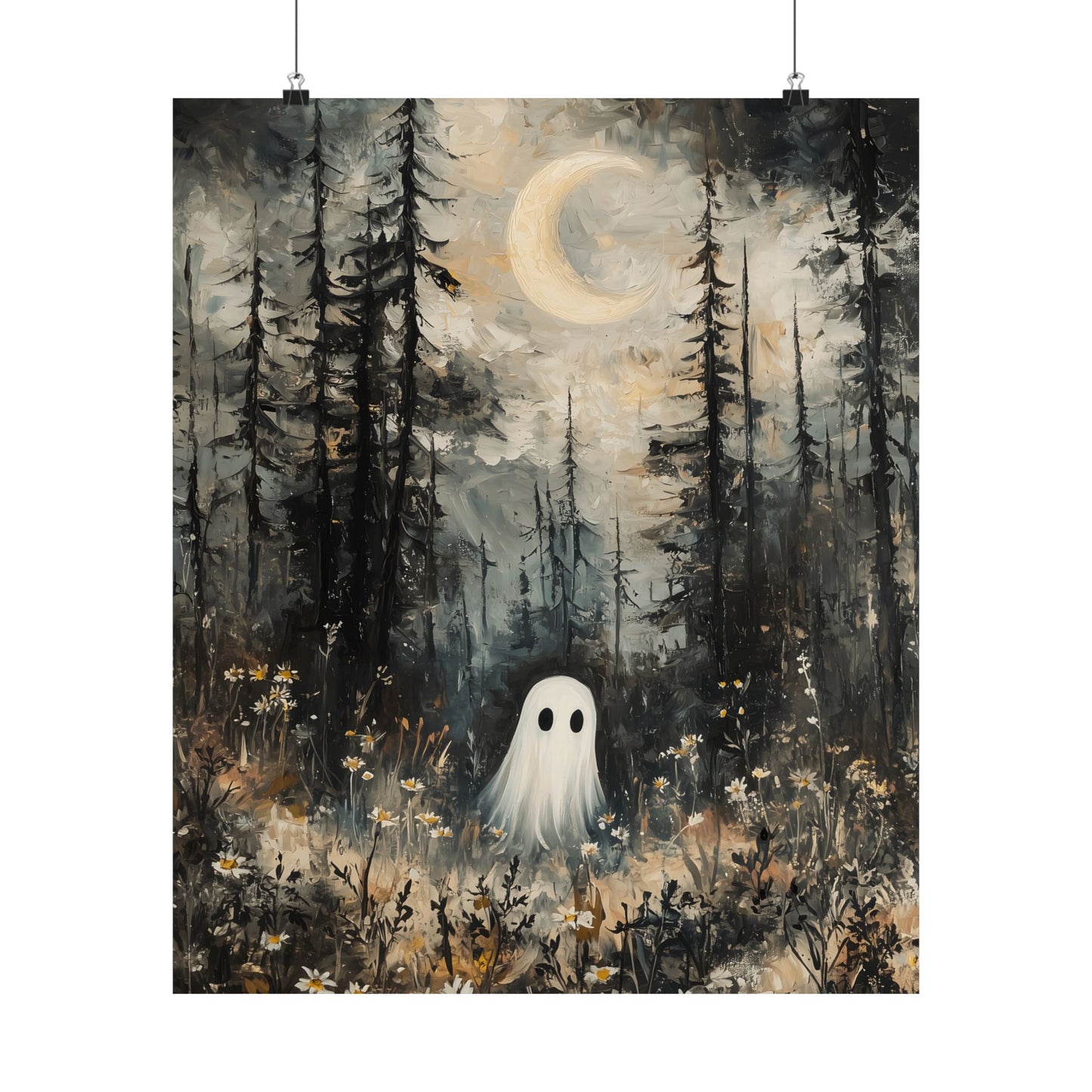 Moonshine Ghost Art Print