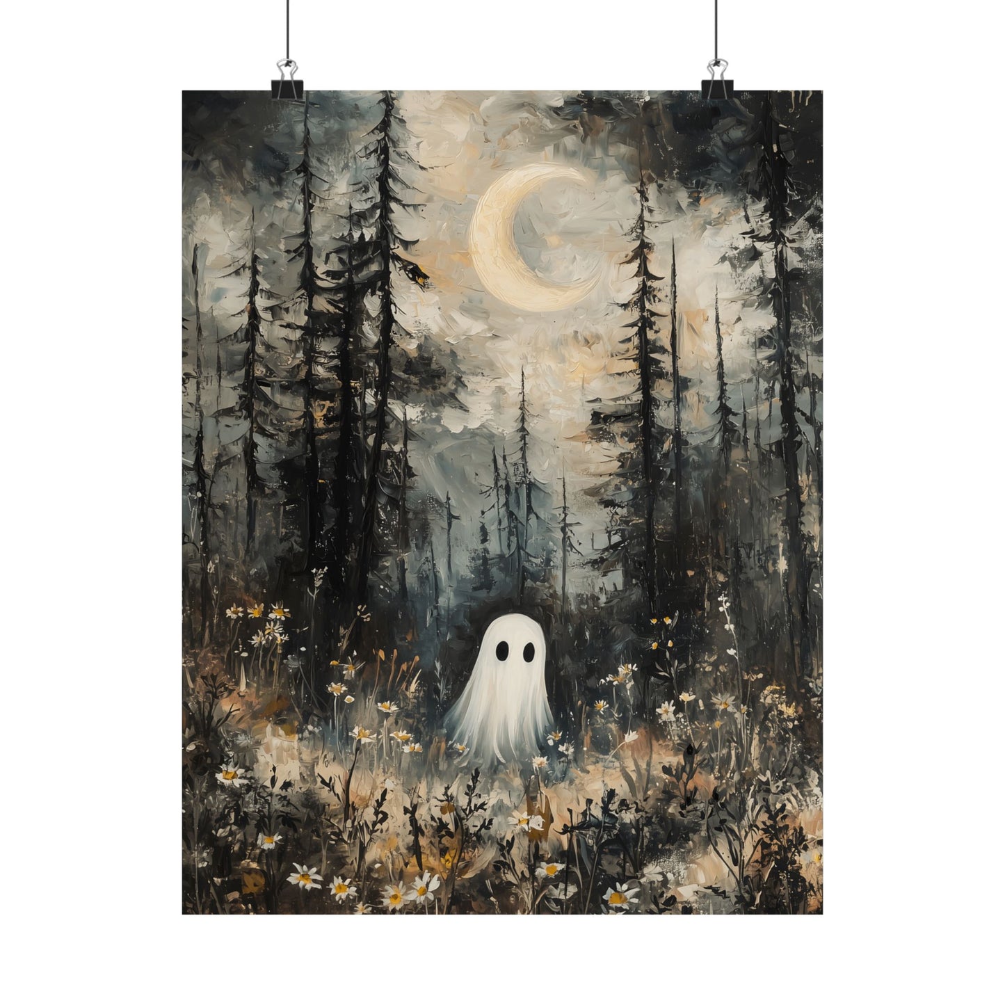 Moonshine Ghost Art Print