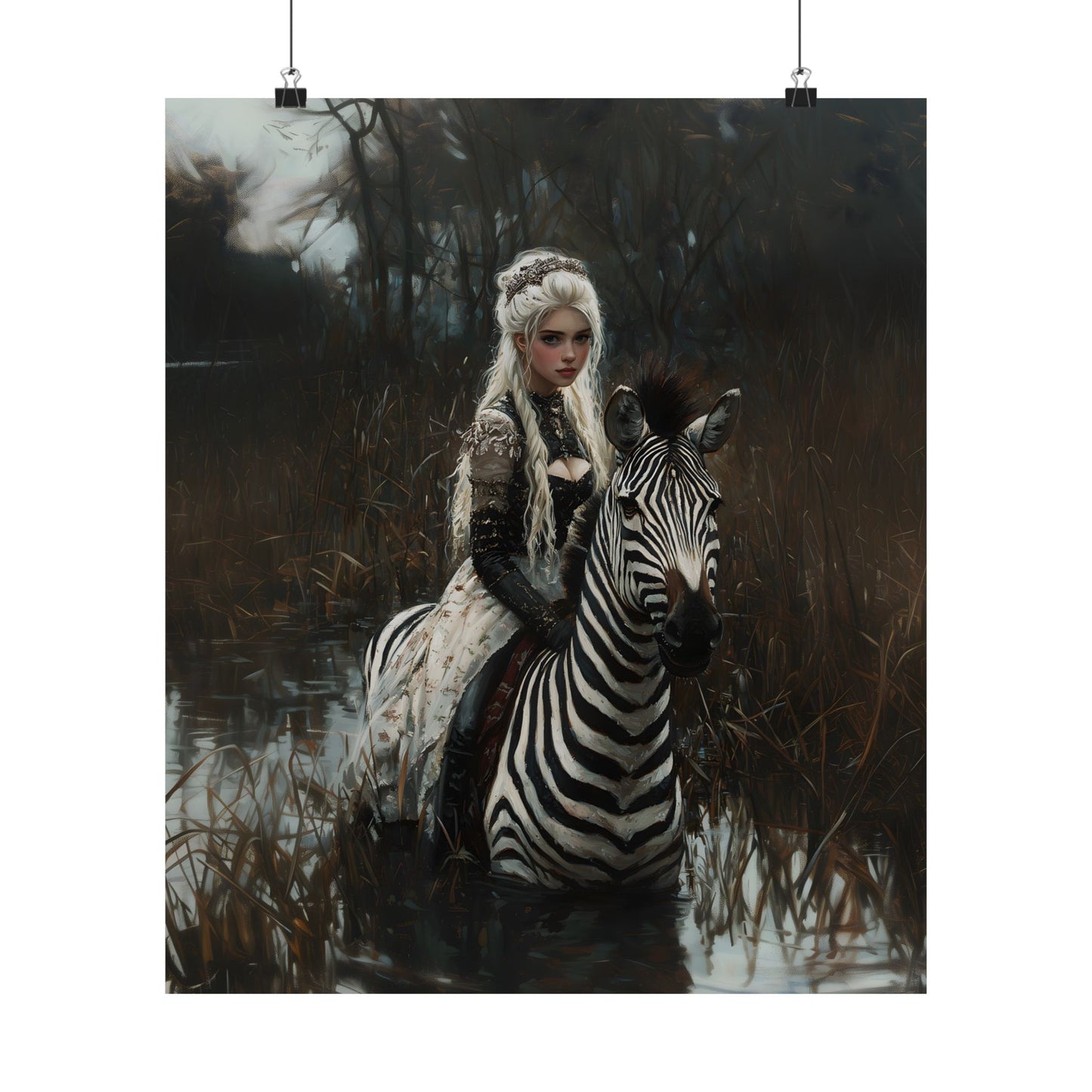 Zebra Art Print