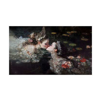 Sapphic Waters Art Print