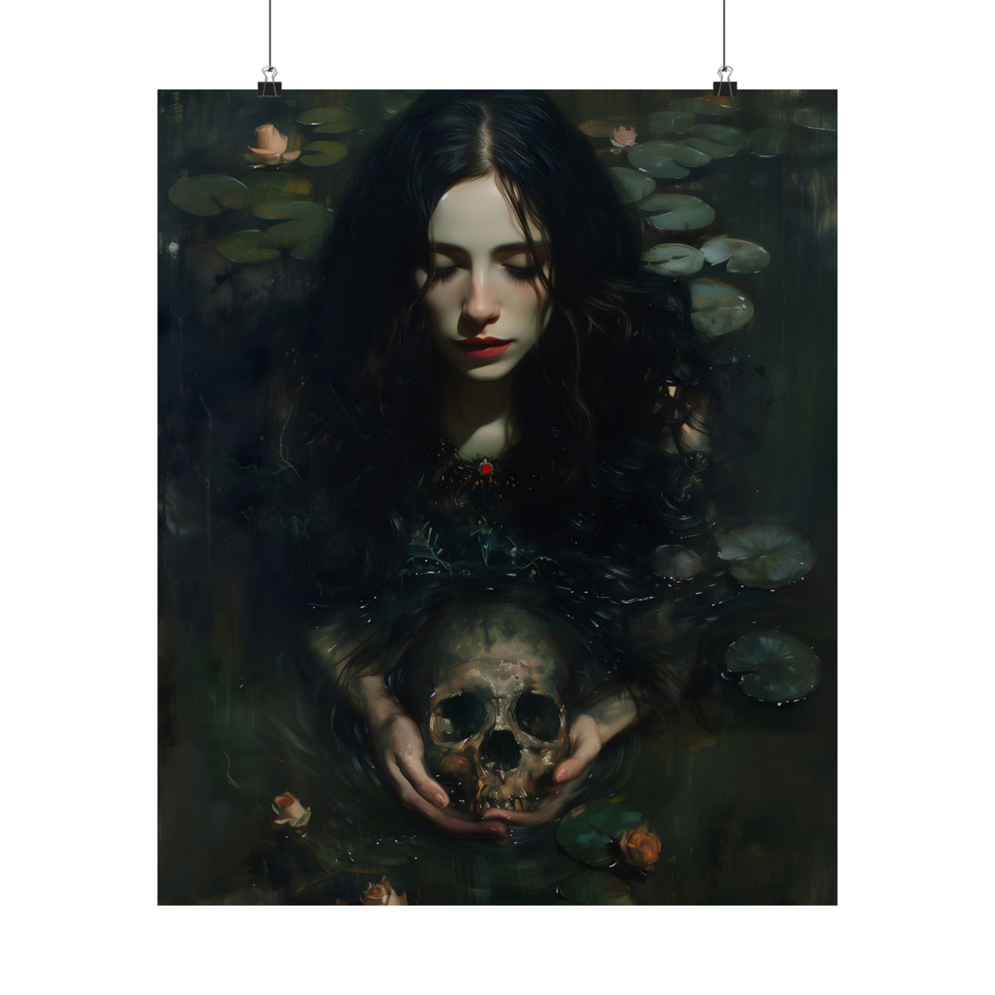 Dark Pond Art Print