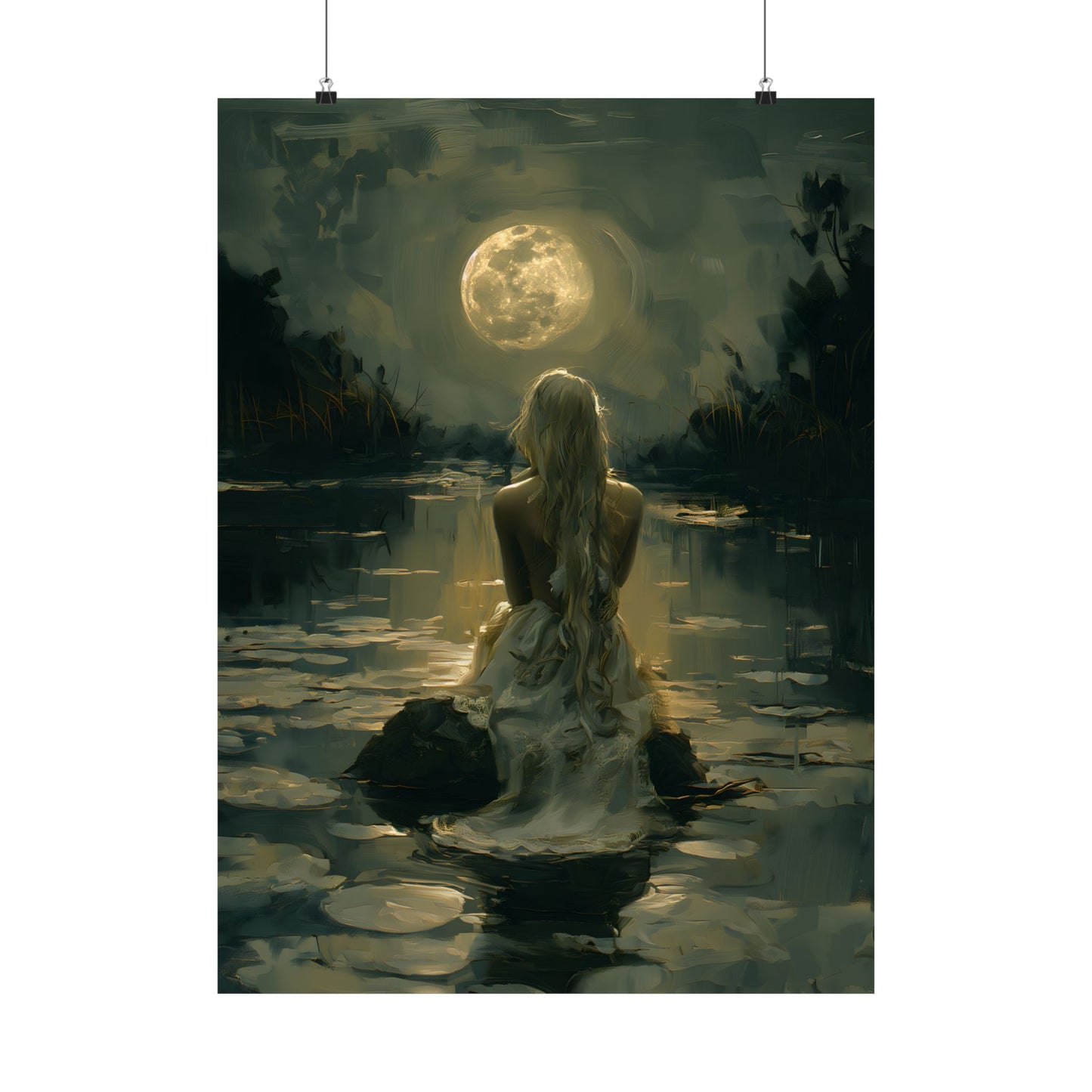 Full Moon Art Print