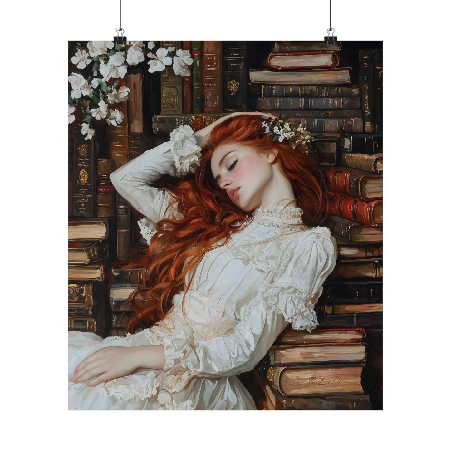 Book Dreamer Art Print