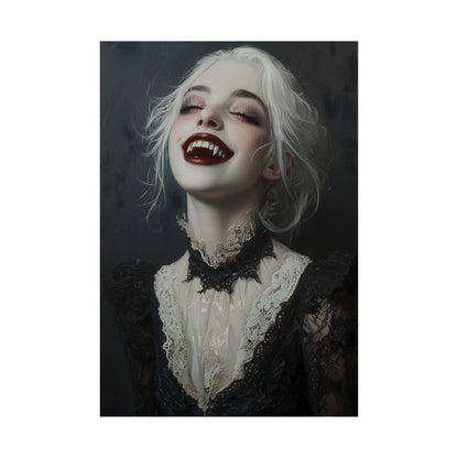 Vampire Beauty Art Print