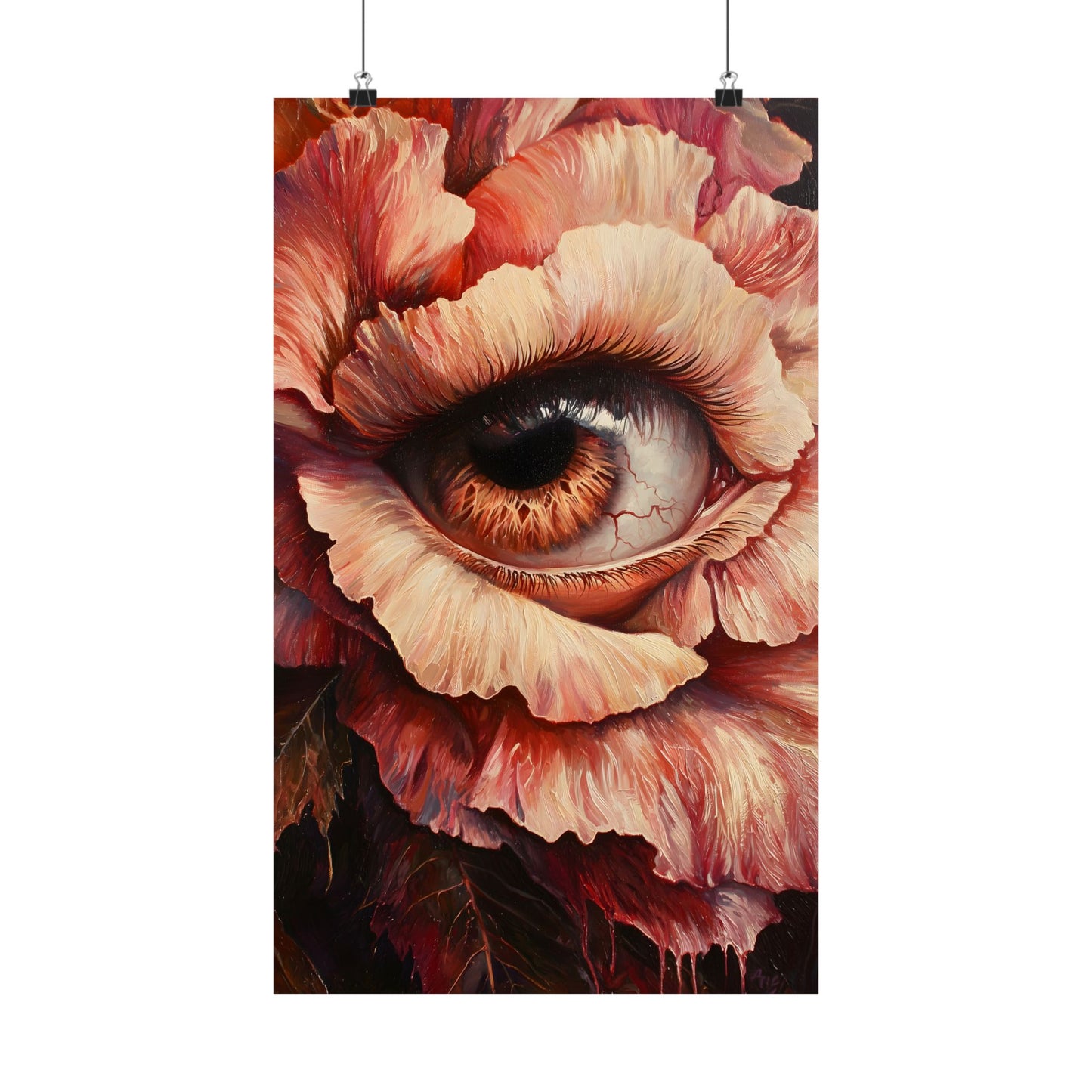 Floral Eye Art Print