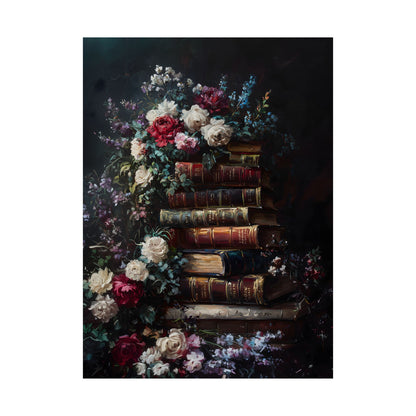 Stack of Books Art Print