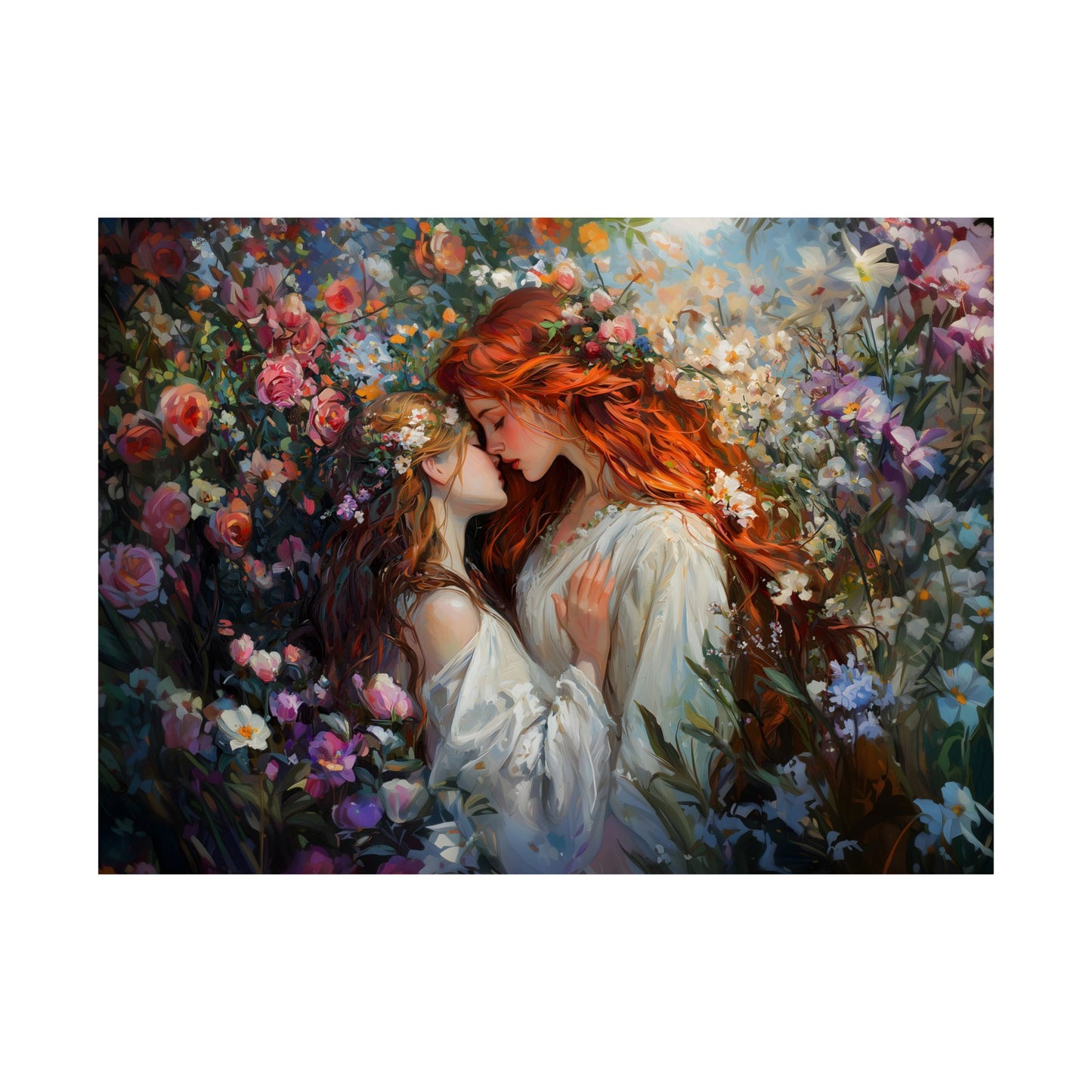 Floral Queens Art Print