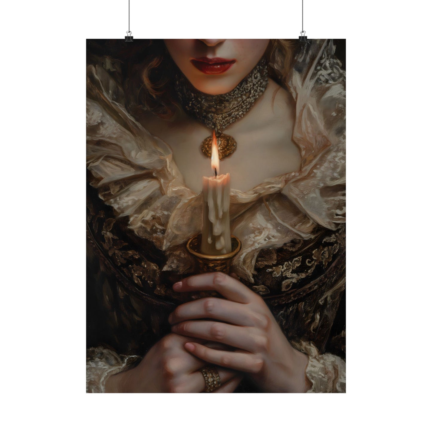 Candle Art Print