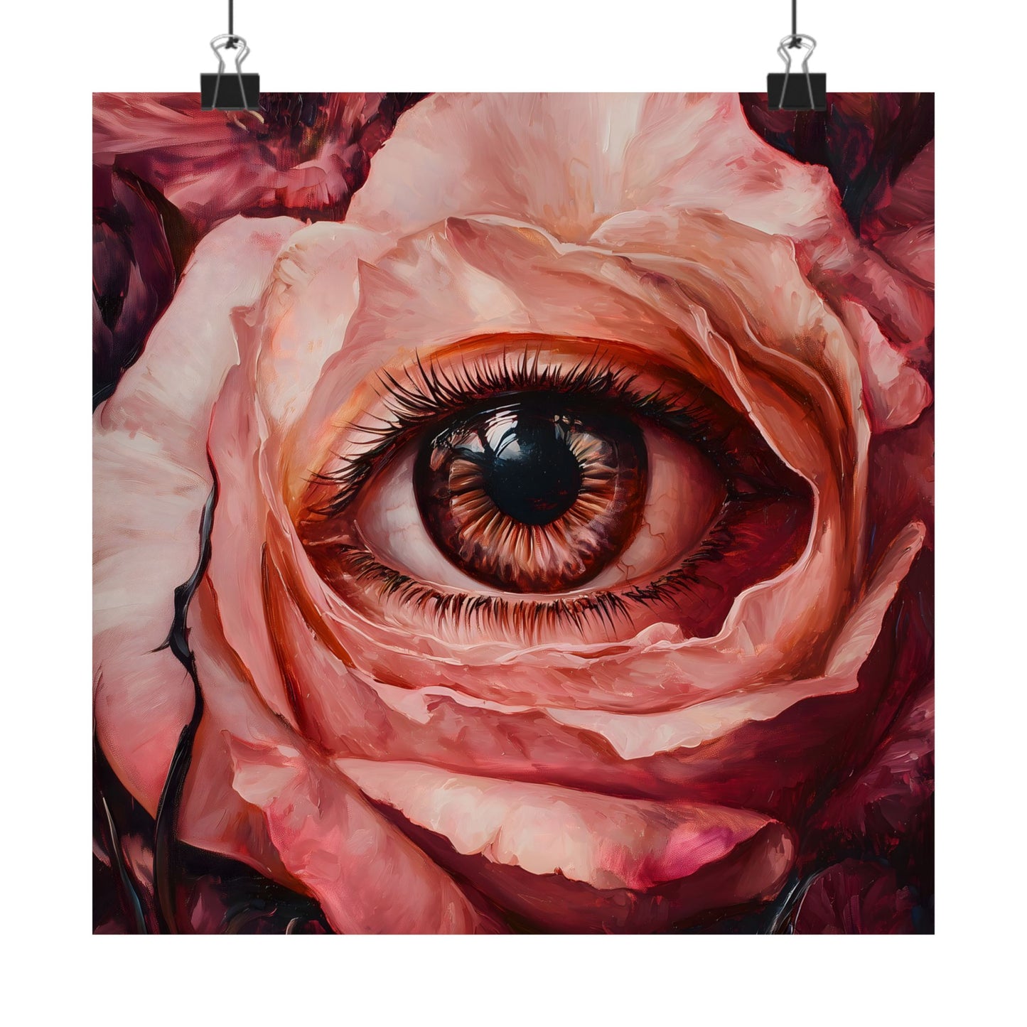 Floral Eye Art Print