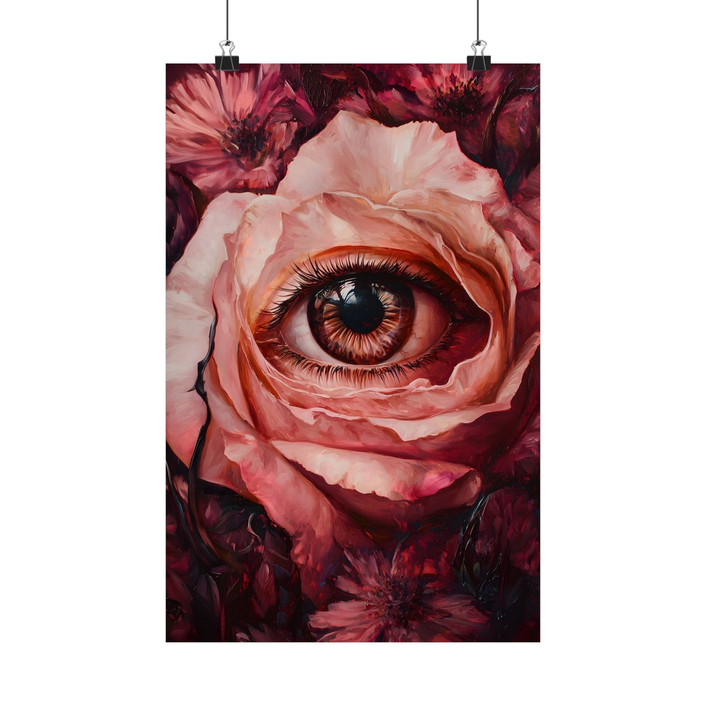 Floral Eye Art Print