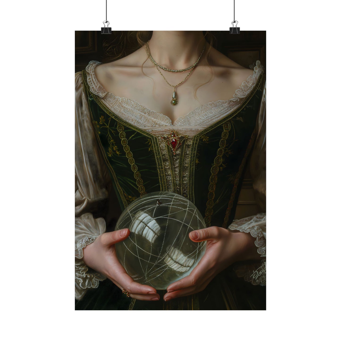 Glass Ball Art Print