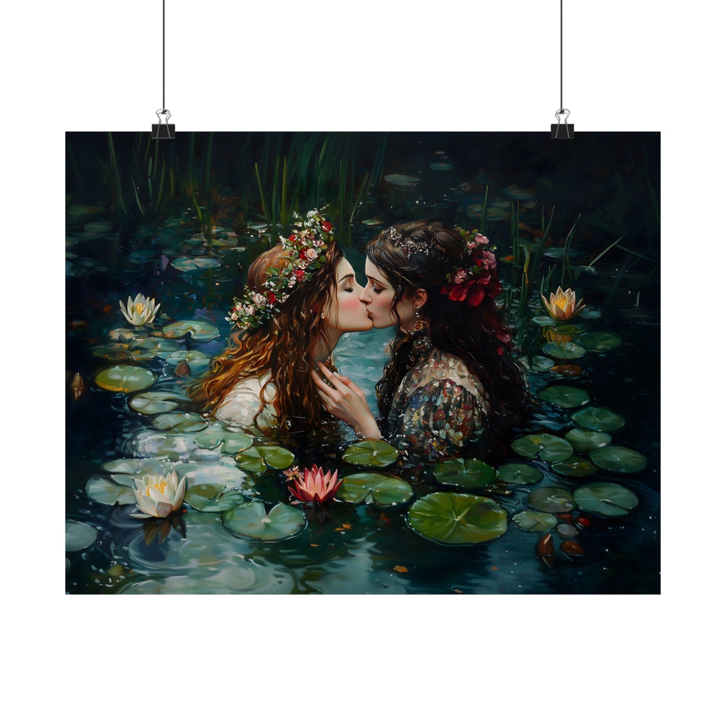 Ophelia in Love Art Print