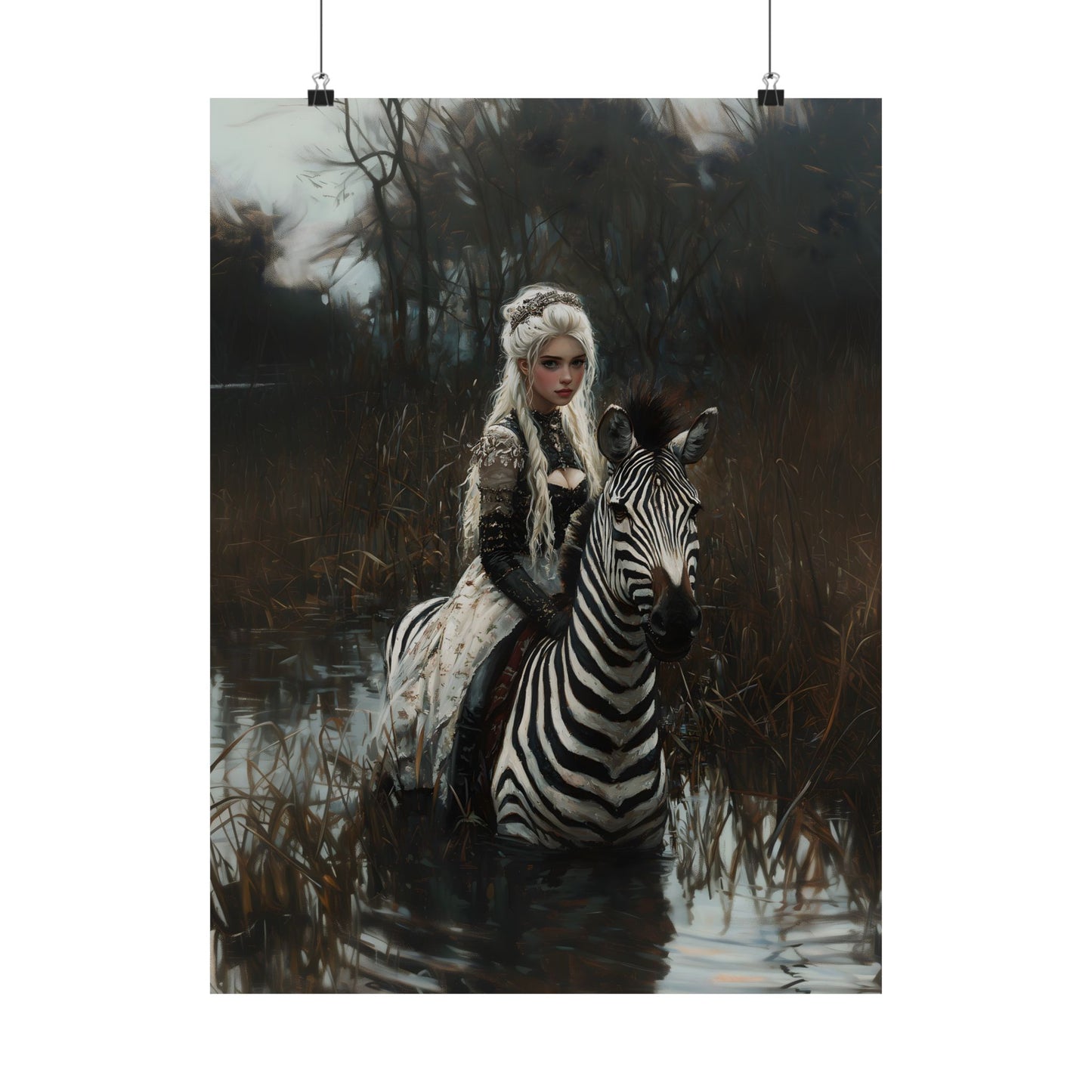 Zebra Art Print