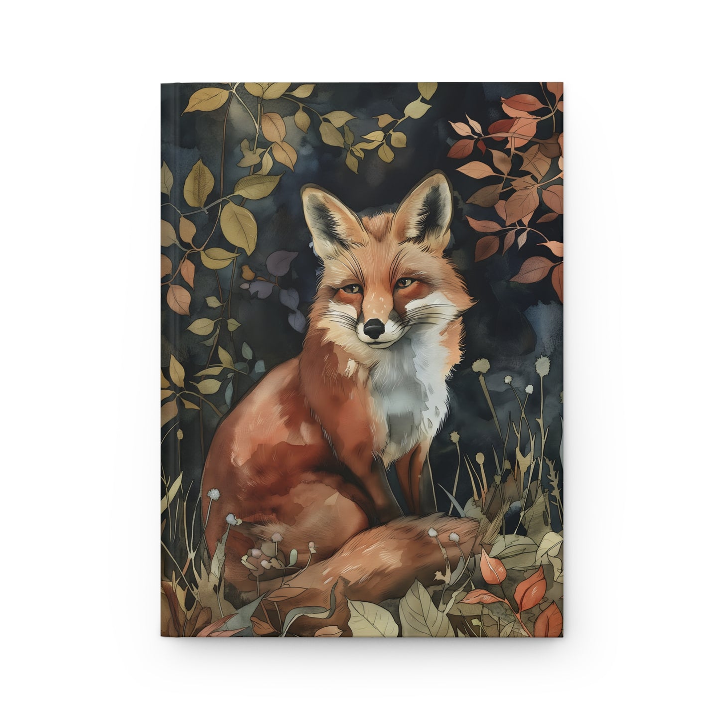 Fox Hardcover Notebook