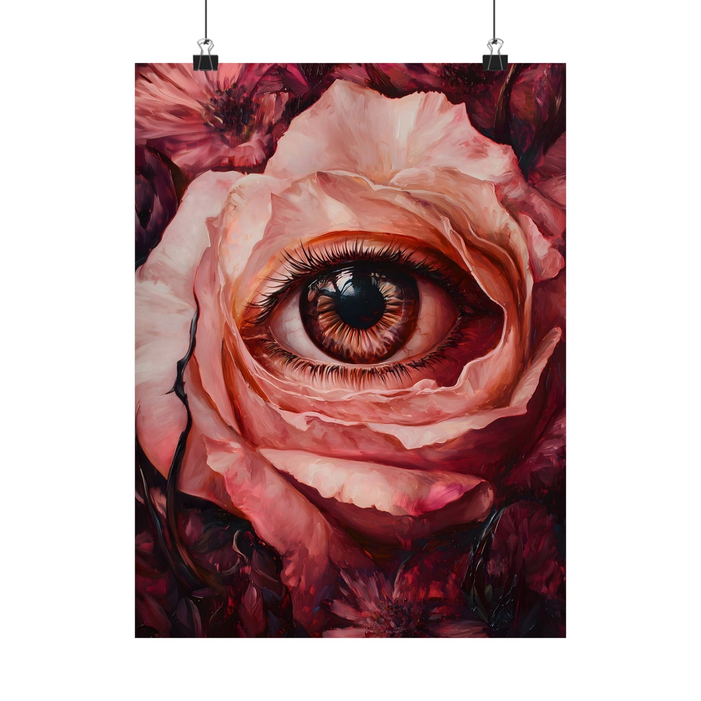 Floral Eye Art Print