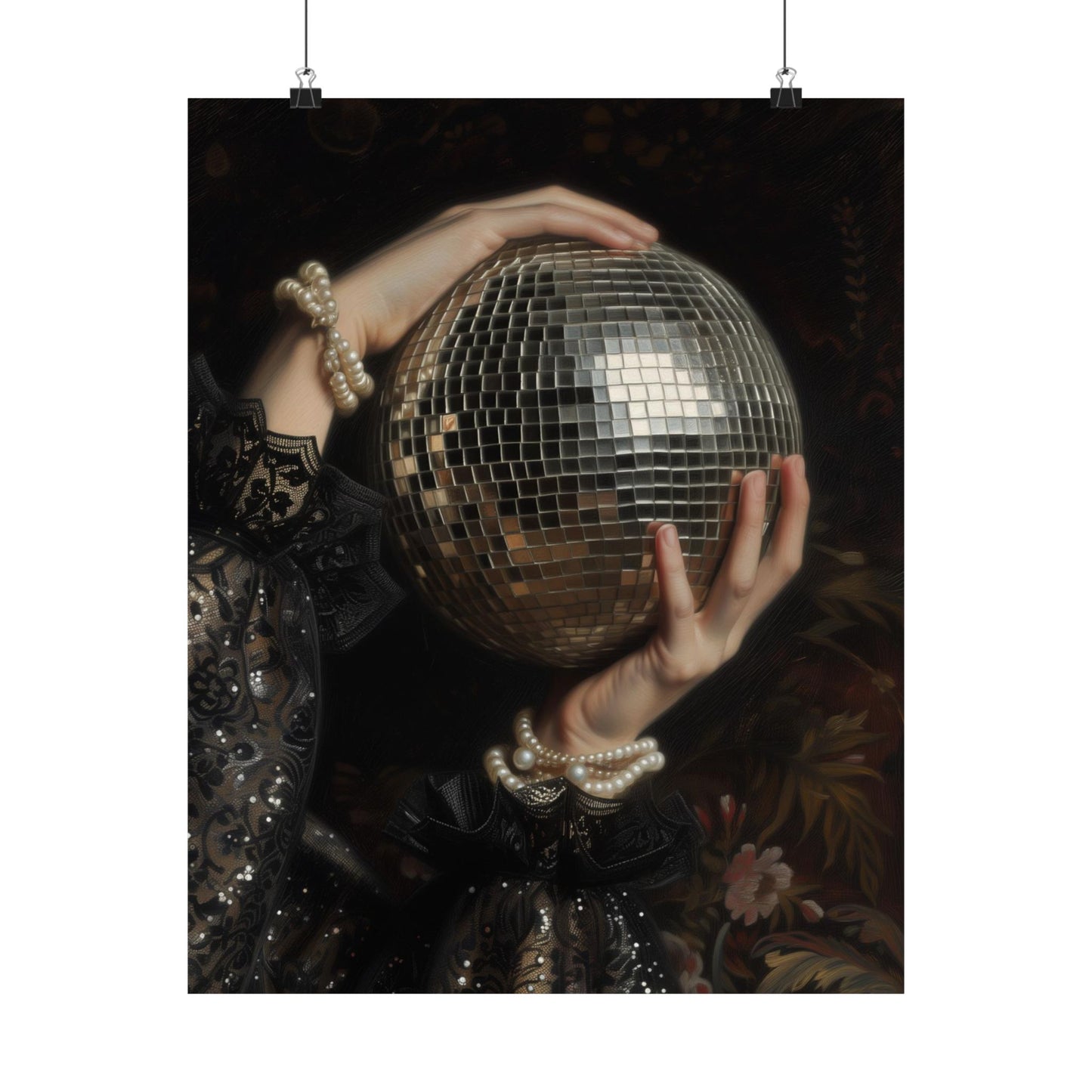 Disco Ball Art Print