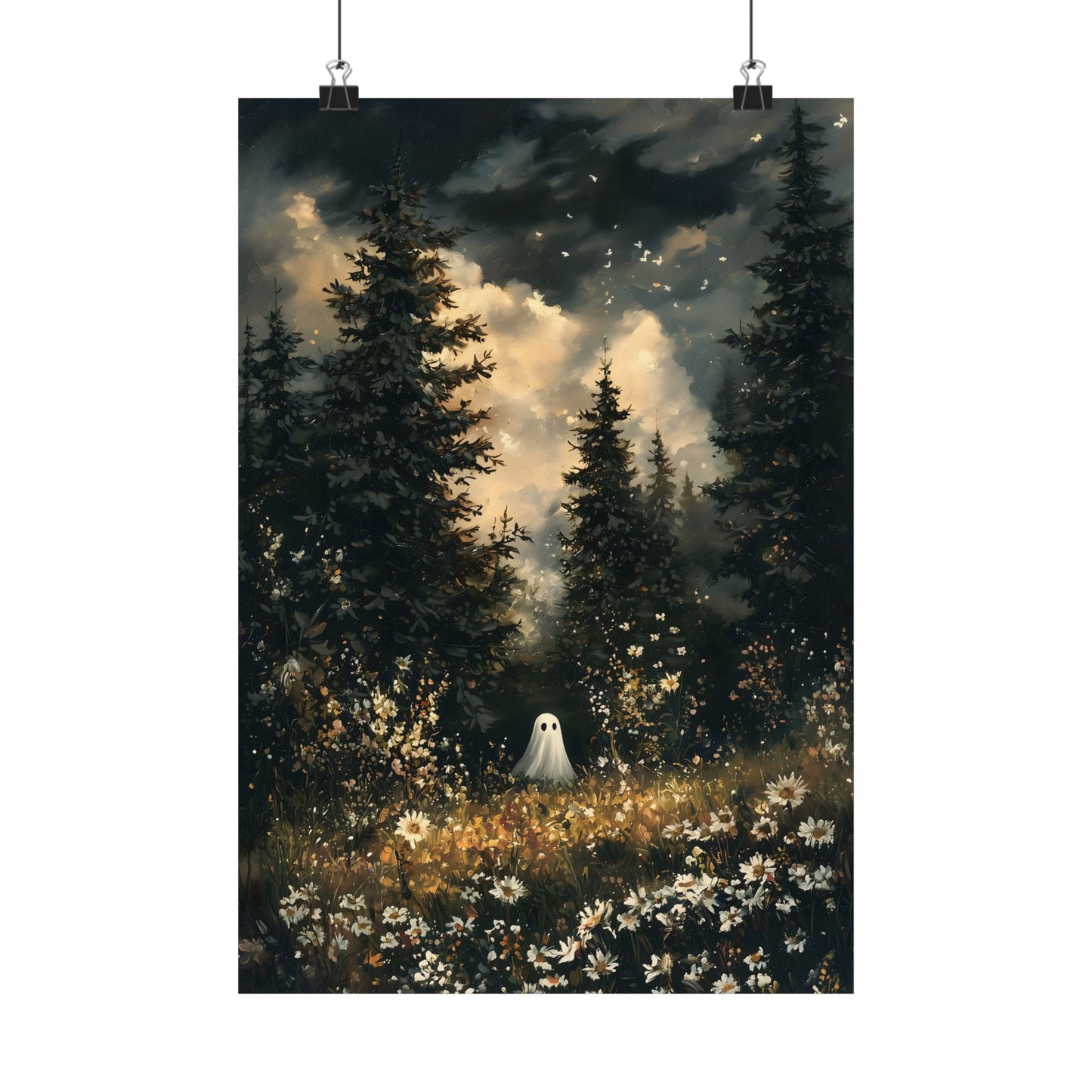 Whimsy Ghost Art Print