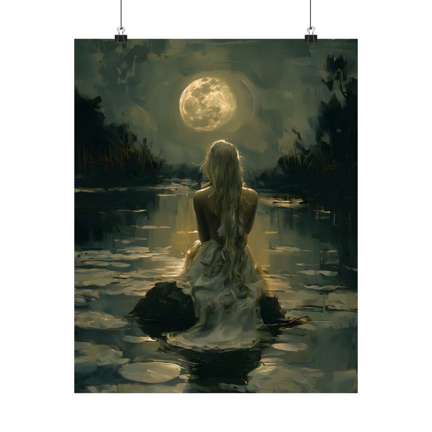 Full Moon Art Print