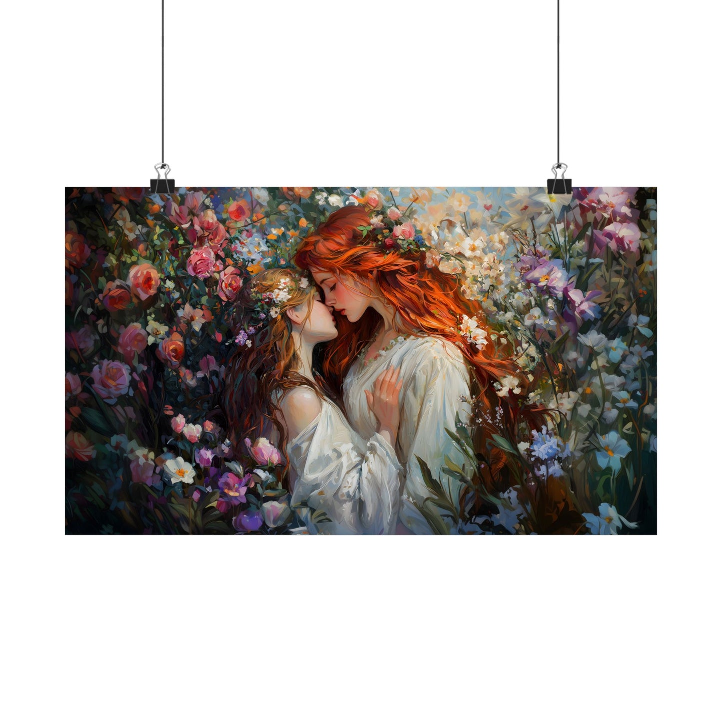 Floral Queens Art Print