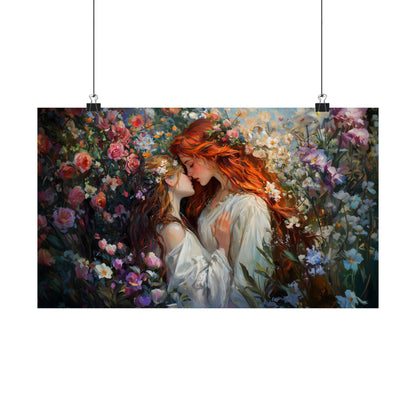 Floral Queens Art Print