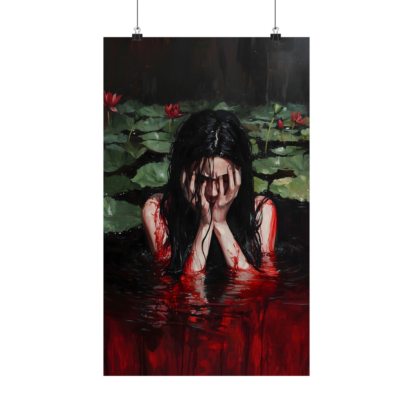 Blood Art Print