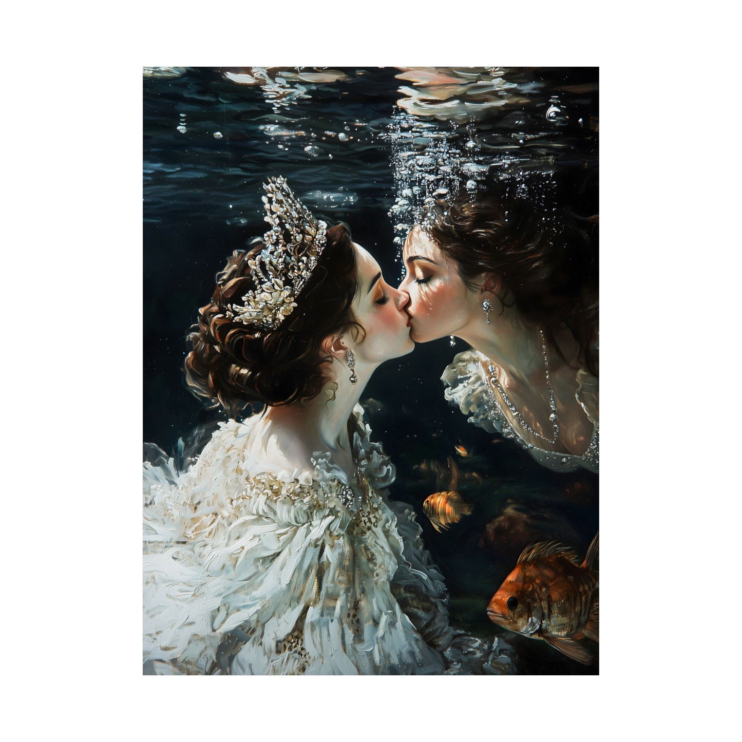 Love Queens Art Print