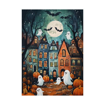 Halloween Town Art Print