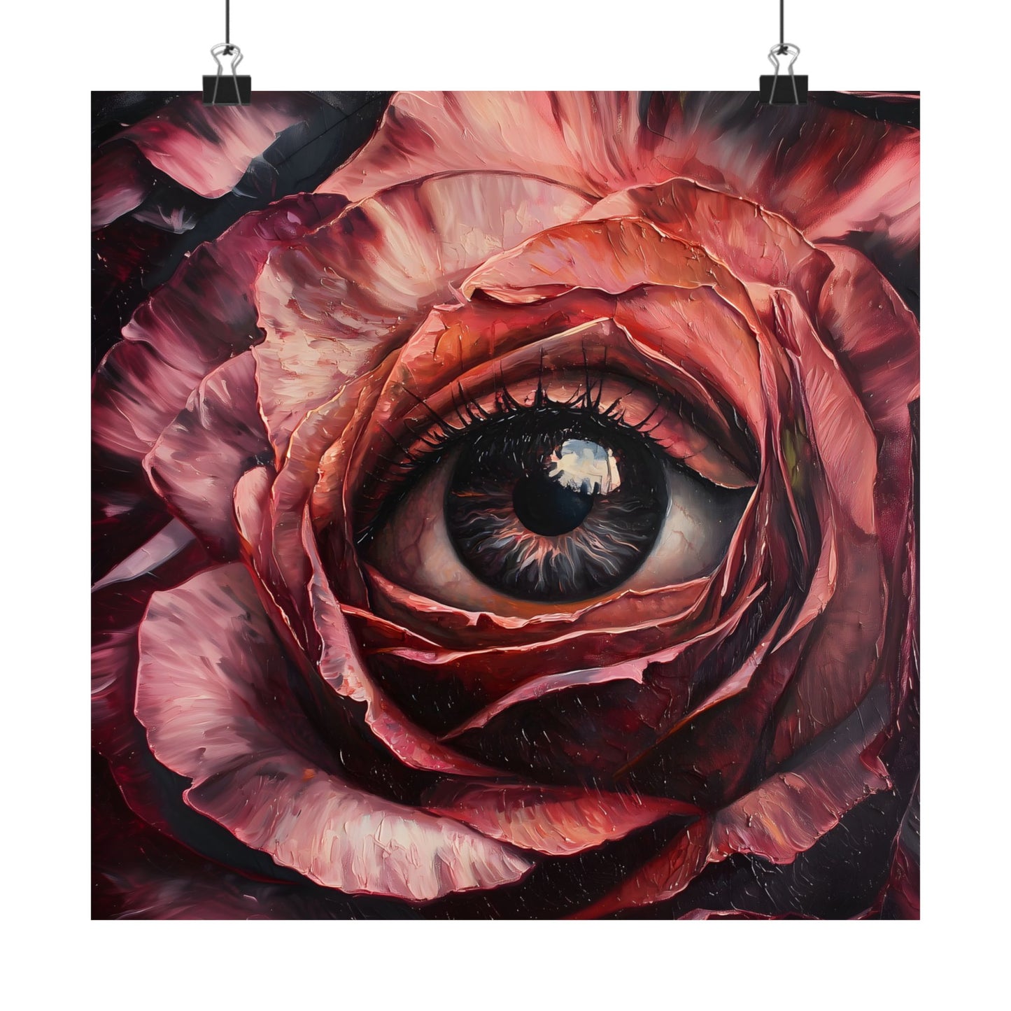 Floral Eye Art Print