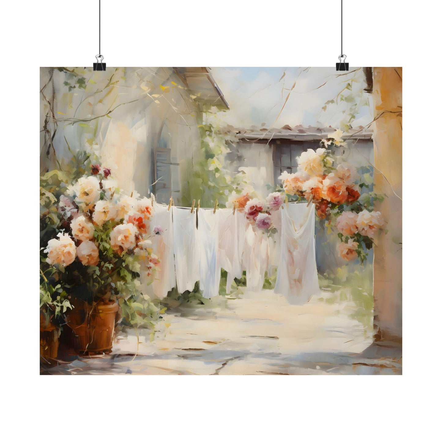 Laundry Art Print