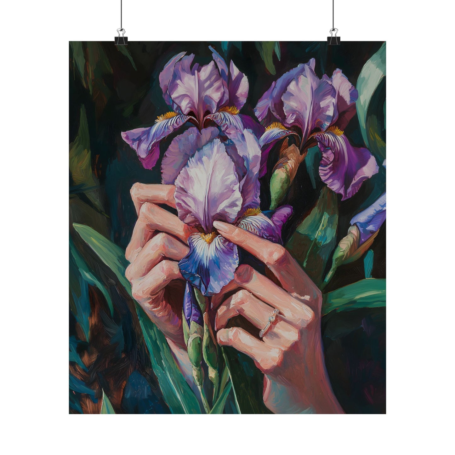 Iris Art Print