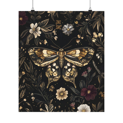 Dark Moth Art Print